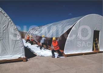 CARPAS TERMICAS MINERAS TIPO IGLU